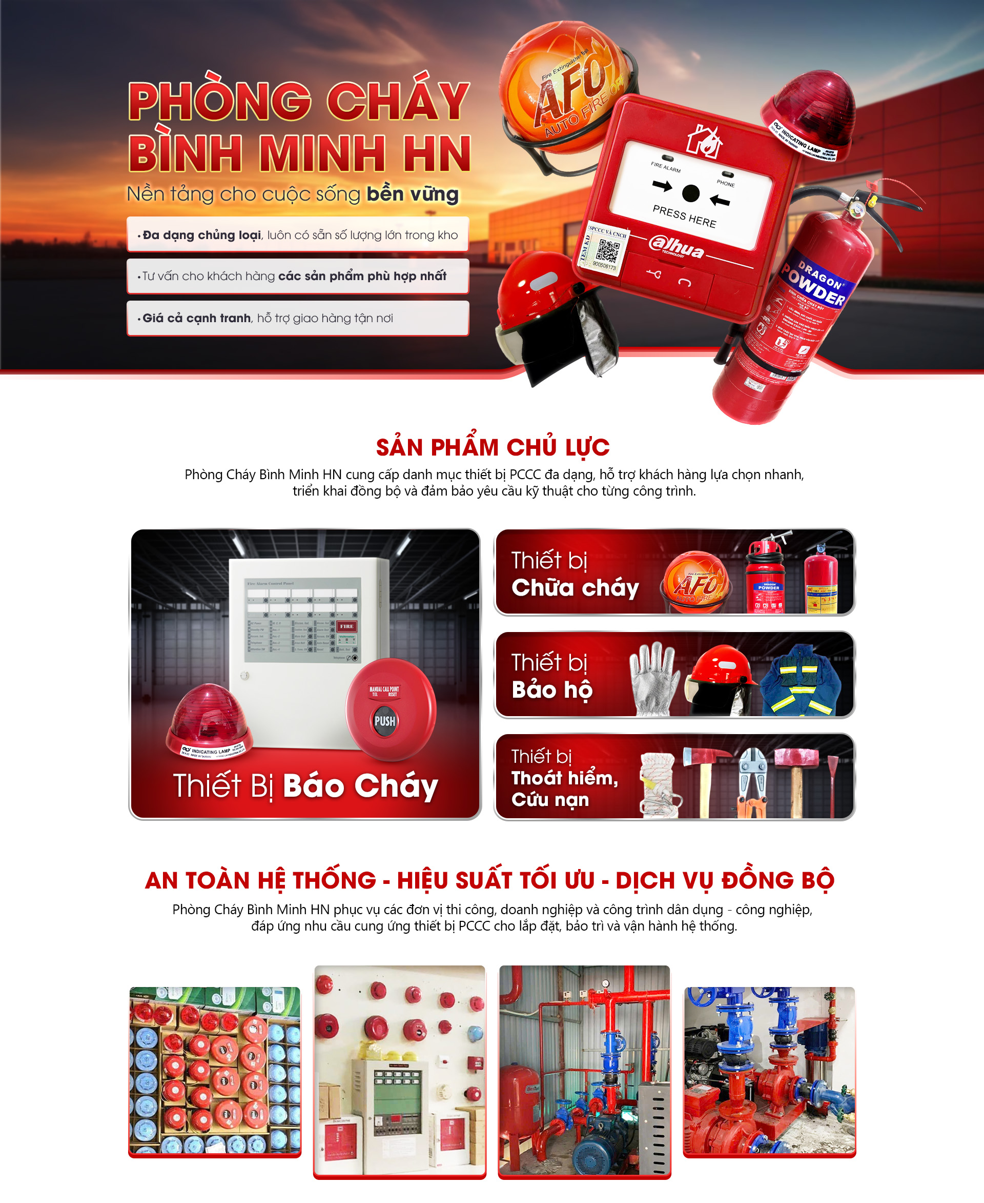CÔNG TY TNHH PHÒNG CHÁY BÌNH MINH HN